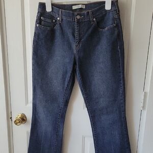 Levi's Dark Blue Flare Women's Jeans